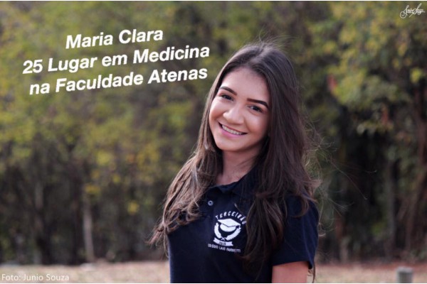 Maria Clara / Medicina na Faculdade Atenas