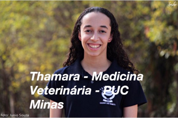 Thamara / Medicina Veterinária PUC Minas